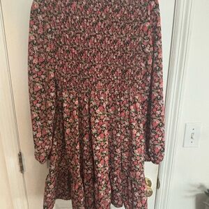 Floral Long Sleeve Dress